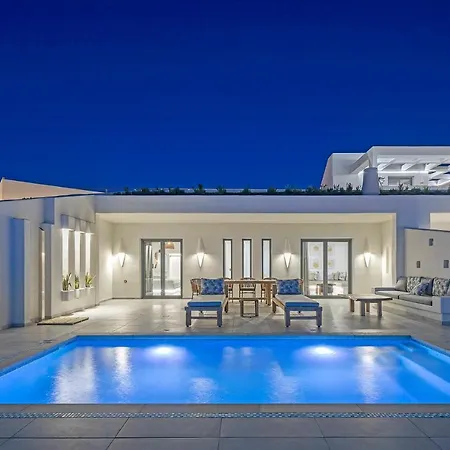 La Grande Vue-private Hilltop With Private Pools Villa Vívlos