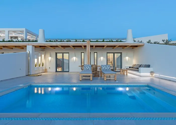 La Grande Vue-private Hilltop With Private Pools Villa Vivlos