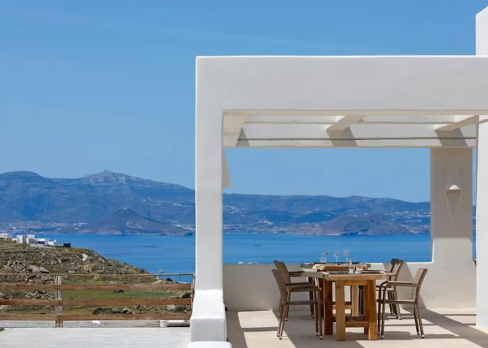 La Grande Vue-private Hilltop With Private Pools Villa Vivlos